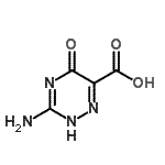 CAS#: 116496-93-6, 3-Amino-5-Hydroxy-1,2,4-Triazine-6-Carboxylic Acid