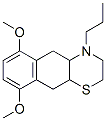CAS 登录号：116584-95-3， 6,9-二甲氧基-4-丙基-2,3,4a,5,10,10a-六氢-4H-萘并(2,3-b)(1,4)噻嗪
