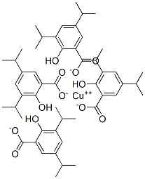 CAS 登录号:116696-26-5, 四-mu-3,5-二异丙基水杨酸二水合二铜(II)