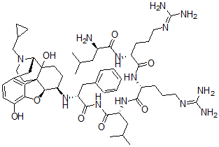 CAS 登录号：116764-29-5， N(beta)-(Leu-Arg-Arg-Leu-Phe)-Naltrexamine