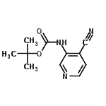 CAS#: 116799-23-6, 2-Methyl-2-Propanyl (4-Cyano-3-Pyridinyl)Carbamate