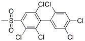 CAS#: 116806-76-9, 4-Methylsulfonyl-2,2',3,4',5',6-Hexachlorobiphenyl