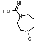 CAS#: 116882-91-8, 4-Methyl-1,4-Diazepane-1-Carboxamide
