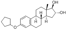 CAS#: 1169-79-5, (16alpha,17beta)-3-(Cyclopentyloxy)-Estra-1,3,5(10)-Triene-16,17-Diol
