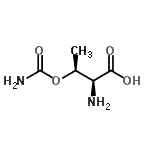 CAS 登录号：116947-23-0， O-氨基甲酰-L-别苏氨酸