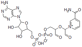 CAS#: 117017-91-1, [[5-(6-Aminopurin-9-Yl)-3,4-Dihydroxyoxolan-2-Yl]Methoxy-Hydroxyphosphoryl] [2-[1-(3-Carbamoylpyridin-1-Ium-1-Yl)-2-Oxoethoxy]-3-Oxopropyl] Phosphate