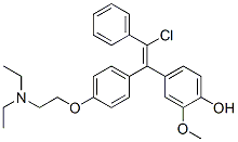 CAS#: 117095-59-7, 4-[(Z)-2-Chloro-1-[4-(2-Diethylaminoethoxy)Phenyl]-2-Phenylethenyl]-2-Methoxyphenol