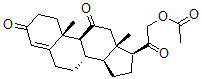 CAS#: 1173-27-9, [2-[(8S,9S,10R,13S,14S,17S)-10,13-Dimethyl-3,11-Dioxo-2,6,7,8,9,12,14,15,16,17-Decahydro-1H-Cyclopenta[a]Phenanthren-17-Yl]-2-Oxoethyl] Acetate