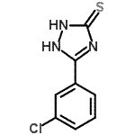 CAS#: 117320-61-3, 5-(3-Chlorophenyl)-1H-1,2,4-Triazole-3-Thiol