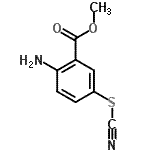 CAS#: 117324-16-0, Methyl 2-Amino-5-Thiocyanatobenzoate