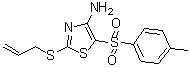 CAS#: 117420-83-4, 2-(Allylsulfanyl)-5-[(4-Methylphenyl)Sulfonyl]-1,3-Thiazol-4-Amine