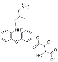 CAS#: 1175-88-8, 10-(3-(Dimethylammonio)-2-methylpropyl)-10H-phenothiazinium (R-(R*,R*))-tartrate