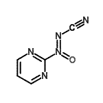 CAS#: 117539-78-3, 2-Pyrimidinyl-Diazenecarbonitrile 2-Oxide