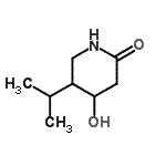 CAS#: 117713-48-1, 4-Hydroxy-5-Isopropyl-2-Piperidinone