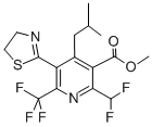 CAS 登录号：117718-60-2， 2-(二氟甲基)-5-(4,5-二氢-2-噻唑基)-4-(2-甲基丙基)-6-(三氟甲基)-3-吡啶羧酸甲酯