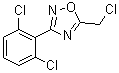 CAS 登录号：117762-99-9， 5-(氯甲基)-3-(2,6-二氯苯基)-1,2,4-恶二唑