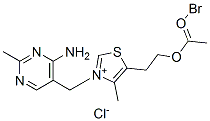 CAS#: 117826-71-8, 2-[3-[(4-Amino-2-Methylpyrimidin-5-Yl)Methyl]-4-Methyl-1,3-Thiazol-3-Ium-5-Yl]Ethyl 2-Bromoacetate