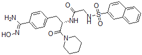 CAS#: 117855-58-0, N(alpha)-(2-Naphthylsulfonylglycyl)-4-Oxamidinophenylalanine Piperidide