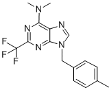 CAS 登录号:117860-34-1, 6-(二甲基氨基)-9-(4-甲基苄基)-2-(三氟甲基)-9H-嘌呤