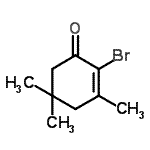 CAS#: 117910-76-6, 2-Bromo-3,5,5-Trimethyl-2-Cyclohexen-1-One