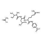 CAS#: 117961-23-6, Valylleucyl-N-(4-Nitrophenyl)Argininamide Acetate (1:1)