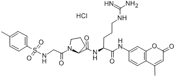 CAS#: 117961-27-0, N-p-Tosyl-Gly-Pro-Arg 7-Amido-4-Methylcoumarin Hydrochloride