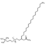 CAS#: 117985-57-6, 2-Acetoxy-3-(Hexadecyloxy)Propyl 2-(Trimethylammonio)Ethyl Phosphate