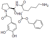 CAS 登录号：117992-59-3， N-苄氧基羧基-赖氨酰-脯氨酰-酰胺-多巴胺