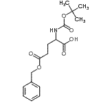 CAS#: 117997-81-6, 5-(Benzyloxy)-2-({[(2-Methyl-2-Propanyl)Oxy]Carbonyl}Amino)-5-Oxopentanoic Acid