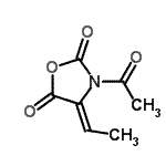 CAS#: 118080-40-3, (4Z)-3-Acetyl-4-Ethylidene-1,3-Oxazolidine-2,5-Dione