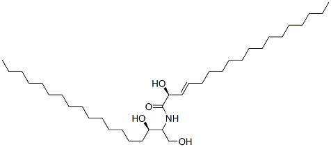 CAS 登录号：118106-53-9， (E,2R)-N-[(2S,3R)-1,3-二羟基十八烷-2-基]-2-羟基十八碳-3-烯酰胺