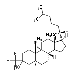 CAS#: 118143-27-4, (5alpha,14xi,20R)-3-(Trifluoromethyl)Cholestan-3-Ol