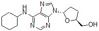 CAS#: 118191-22-3, [(2S,5S)-5-[6-(Cyclohexylamino)Purin-9-Yl]Oxolan-2-Yl]Methanol