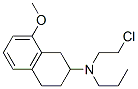 CAS 登录号:118202-68-9, N-(2-氯乙基)-8-甲氧基-N-丙基-1,2,3,4-四氢萘-2-胺