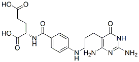 CAS#: 118252-44-1, N-(4-((3-(2,4-Diamino-1,6-Dihydro-6-Oxo-5-Pyrimidinyl)Propyl)Amino)Benzoyl)Glutamic Acid