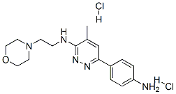 CAS#: 118269-96-8, 6-(4-Aminophenyl)-4-Methyl-N-(2-Morpholin-4-Ylethyl)Pyridazin-3-Amine Dihydrochloride