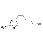 CAS#: 118276-21-4, 5-(3-Methyl-1,2-Oxazol-5-Yl)-1-Pentanol