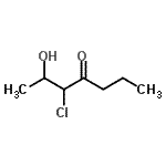CAS#: 118348-54-2, 3-Chloro-2-Hydroxy-4-Heptanone