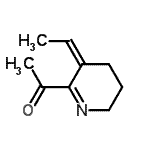 CAS#: 118355-72-9, 1-[(3Z)-3-Ethylidene-3,4,5,6-Tetrahydro-2-Pyridinyl]Ethanone