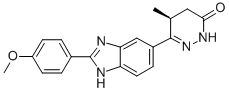 CAS#: 118428-37-8, 6-[2-(4-Methoxyphenyl)-3H-Benzimidazol-5-Yl]-5-Methyl-4,5-Dihydro-2H-Pyridazin-3-One