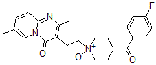 CAS#: 118435-02-2, 3-[2-[4-(4-Fluorobenzoyl)-1-Oxidopiperidin-1-Ium-1-Yl]Ethyl]-2,7-Dimethylpyrido[2,1-b]Pyrimidin-4-One