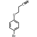 CAS#: 118449-57-3, 3-(4-Bromophenoxy)Propanenitrile