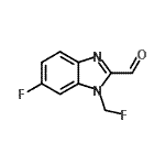 CAS#: 118469-18-4, 6-Fluoro-1-(Fluoromethyl)-1H-Benzimidazole-2-Carbaldehyde