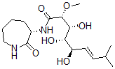CAS#: 118477-03-5, (E,2R,3R,4S,5R)-3,4,5-Trihydroxy-2-Methoxy-8-Methyl-N-[(3S)-2-Oxoazepan-3-Yl]Non-6-Enamide