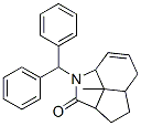 CAS#: 118495-18-4, 3-Diphenylmethyl-11-methyl-3-azatricyclo(6.2.1.0(4,11))undec-5-en-2-one