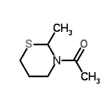 CAS#: 118515-27-8, 1-(2-Methyl-1,3-Thiazinan-3-Yl)Ethanone
