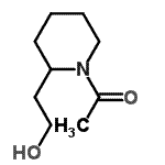 CAS 登录号：118671-47-9， 1-[2-(2-羟基乙基)-1-哌啶基]乙酮