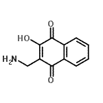 CAS#: 118694-54-5, 2-(Aminomethyl)-3-Hydroxy-1,4-Naphthoquinone