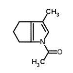 CAS#: 118718-53-9, 1-(3-Methyl-5,6-Dihydrocyclopenta[b]Pyrrol-1(4H)-Yl)Ethanone