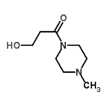 CAS 登录号：118779-37-6， 3-羟基-1-(4-甲基-1-哌嗪基)-1-丙酮